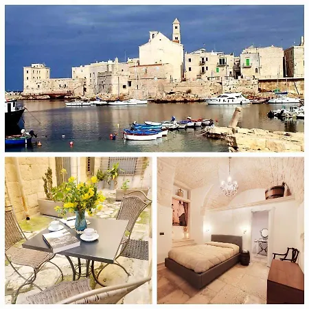 Historic Apulia Old Town Stone House With Private Patio Apartmán Giovinazzo
